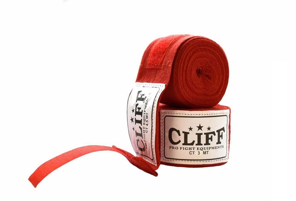 Бинт боксерский CLIFF хлопок 3,0м