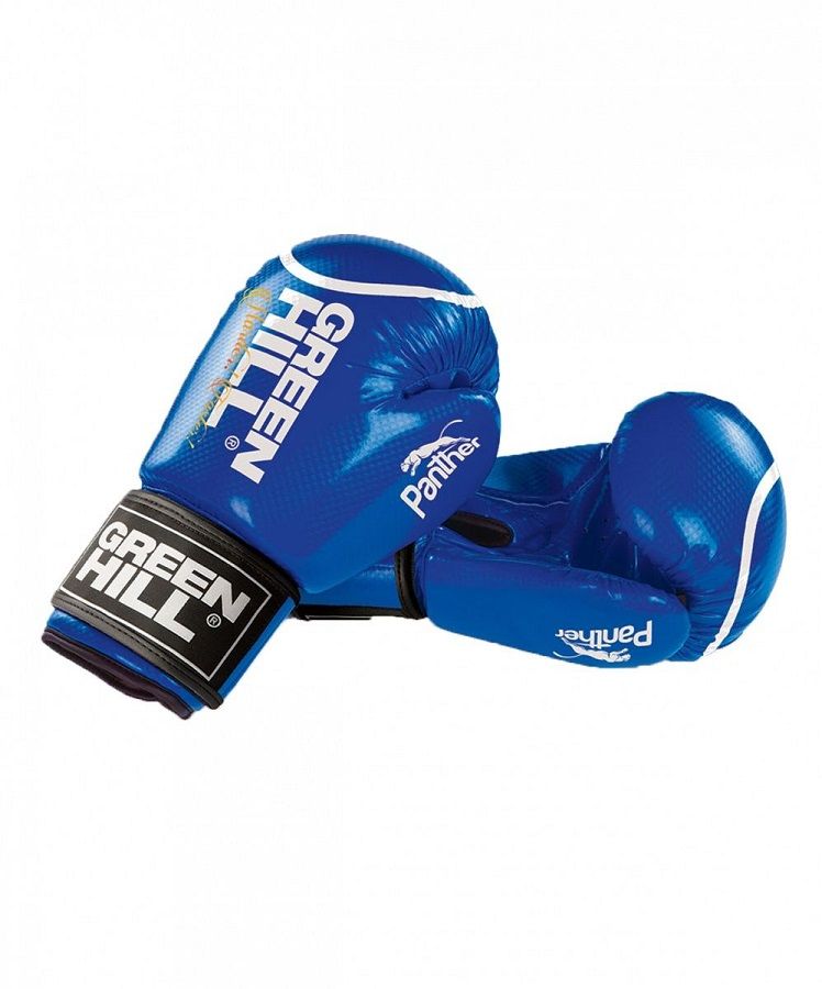 Перчатки боксерские Green Hill "Panther" синие