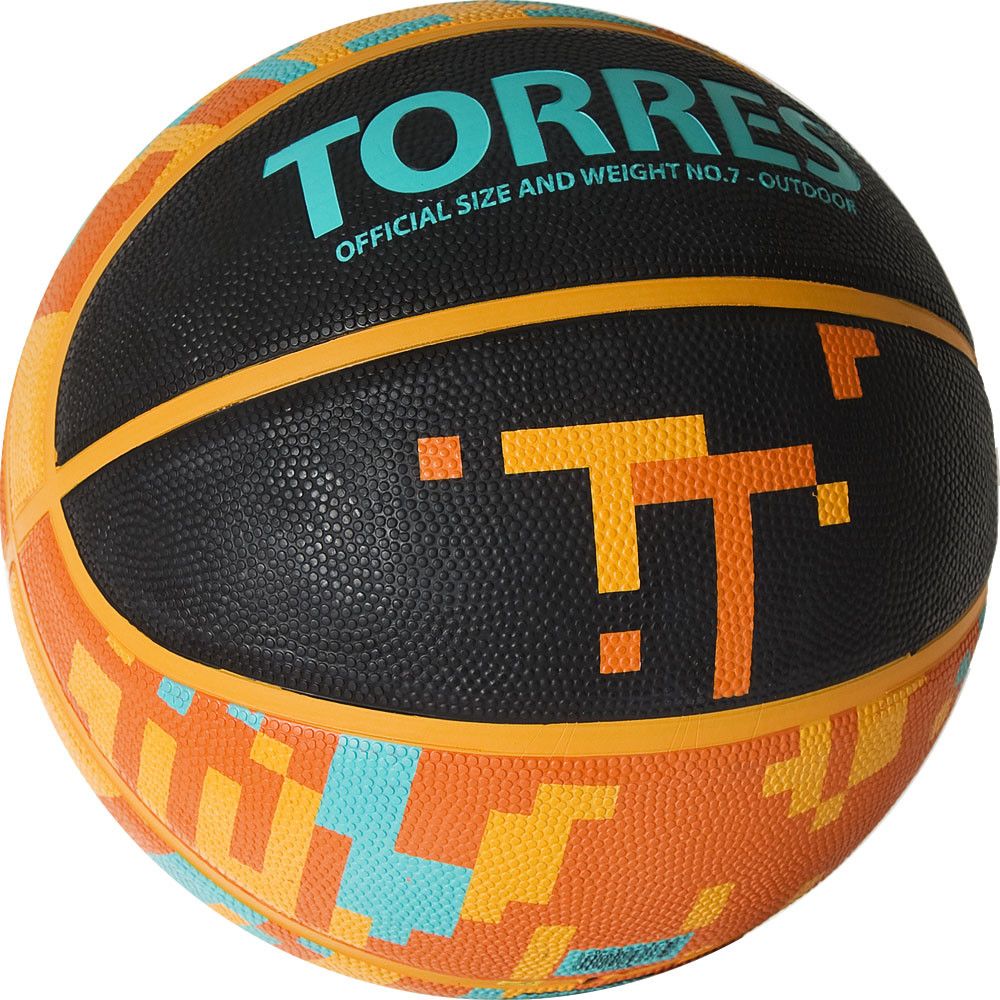 Мяч баскетбольный TORRES TT р.7 резина